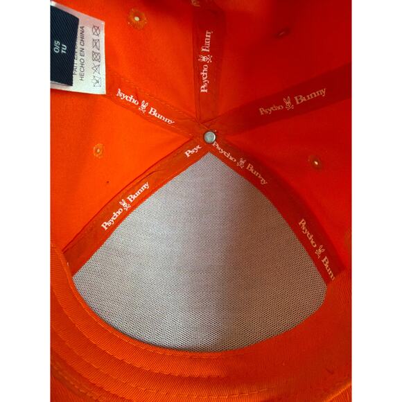 NEW Psycho Bunny Mens Kona Baseball Cap MSRP $45.00 - ONE SIZE - Picture 4 of 6